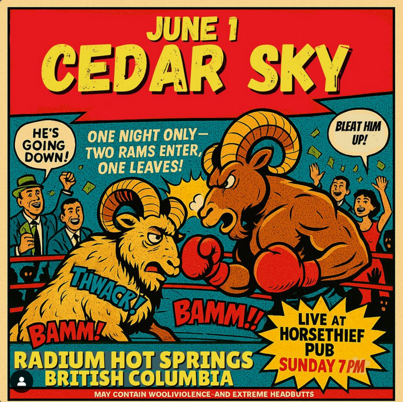 Cedar Sky at the Horsethief - May 25th @ Horsethief Pub & Eatery