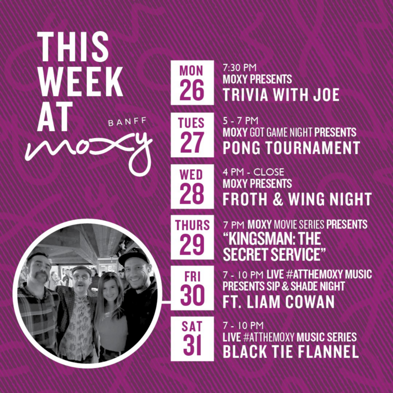 #LIveAtTheMoxy Sip & Shade Night - Jun 12th @ Moxy Hotel
