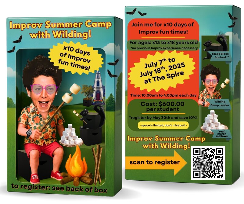 Improv Summer Camp with Wilding! - Jun 3rd @ The Spire