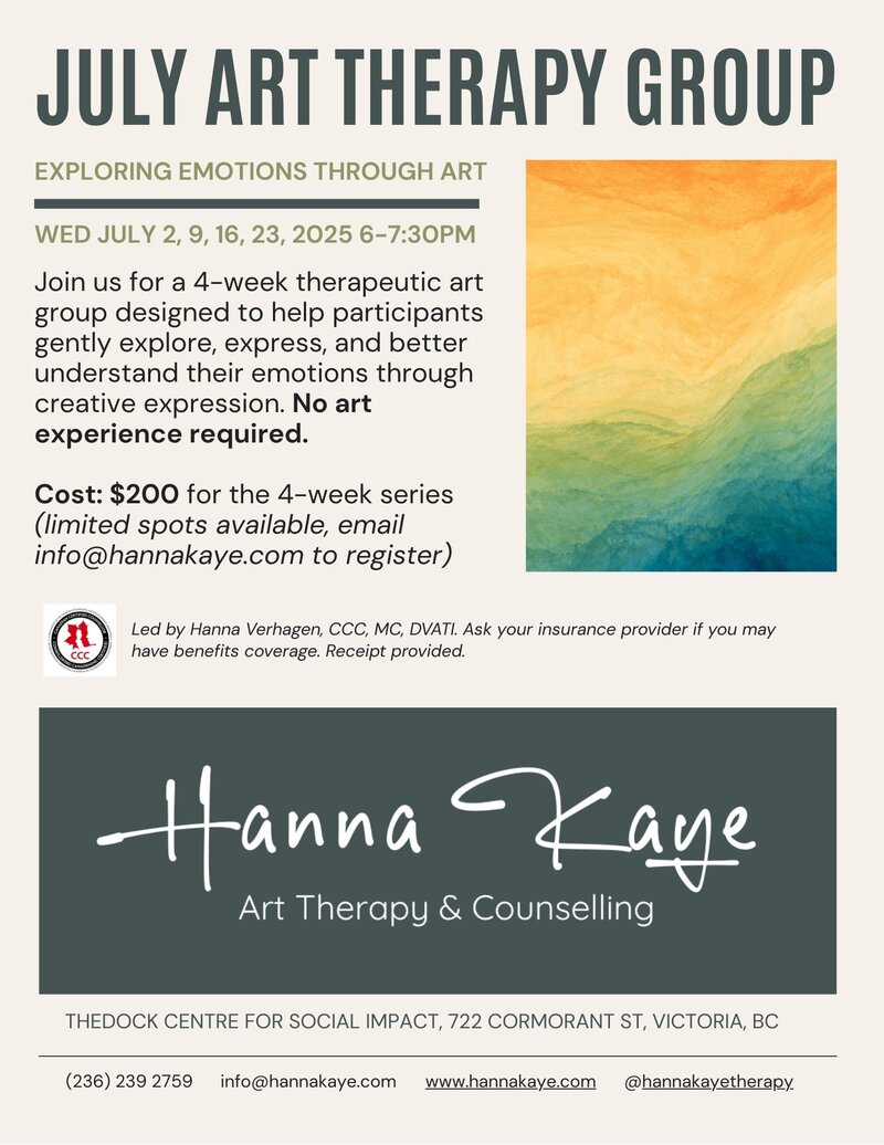 Exploring Emotions Through Art: 4-week Therapeutic Art Series @ The Dock - Jul 02, 2025