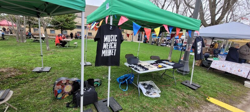 Music Merch Market at Memorial Centre Farmers' Market - May 7th @ Memorial Centre