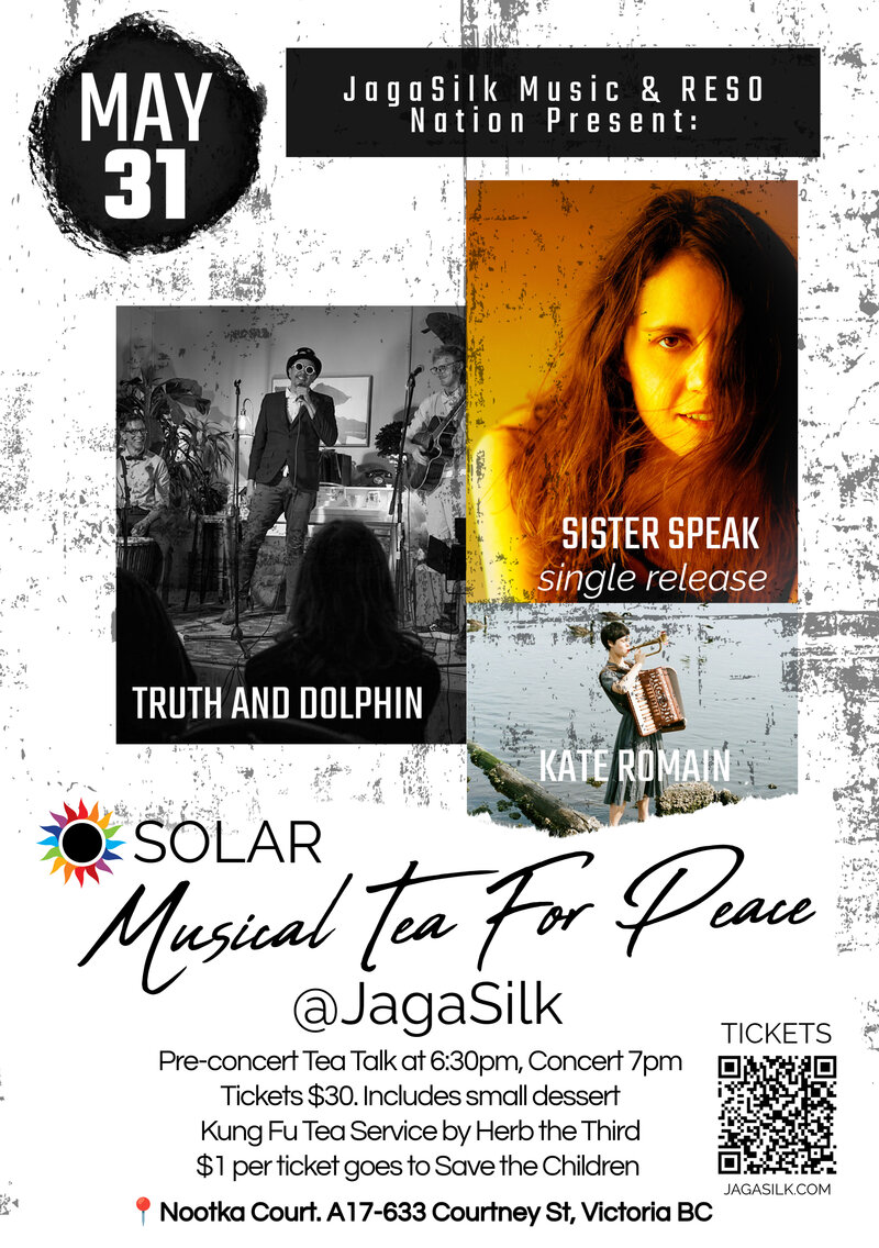 Solar Musical Tea For Peace @JagaSilk (Outdoors) @ Jagasilk (Outdoors) - May 31, 2025