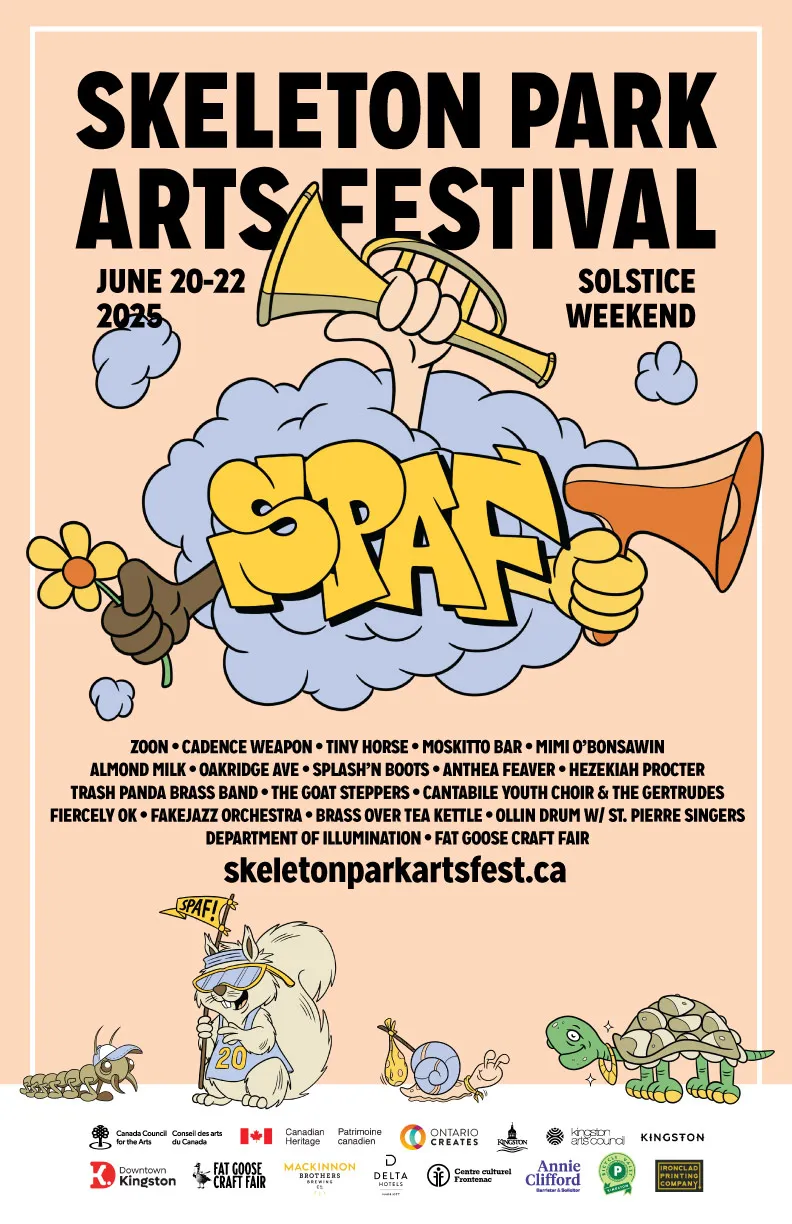 Skeleton Park Arts Festival: Tiny Horse, Moskitto Bar, Oakridge Ave., The Gertrudes, Cantabile Choirs of Kingston, The Goat Steppers, Trash Panda Brass Band, Fakejazz Orchestra, Brass Over Tea Kettle, Splash'N Boots, Dave Barton @ McBurney Park Jun 22 2025 - May 6th @ McBurney Park