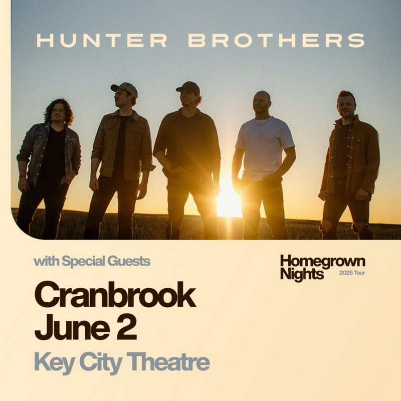 Hunter Brothers &lsquo;25 Homegrown Nights Tour - May 13th @ Key City Theatre
