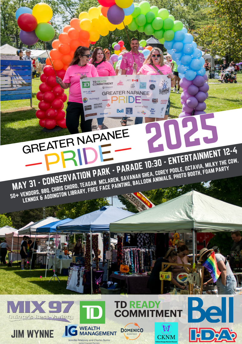 Greater Napanee Pride @ Napanee Conservation Park - May 31, 2025