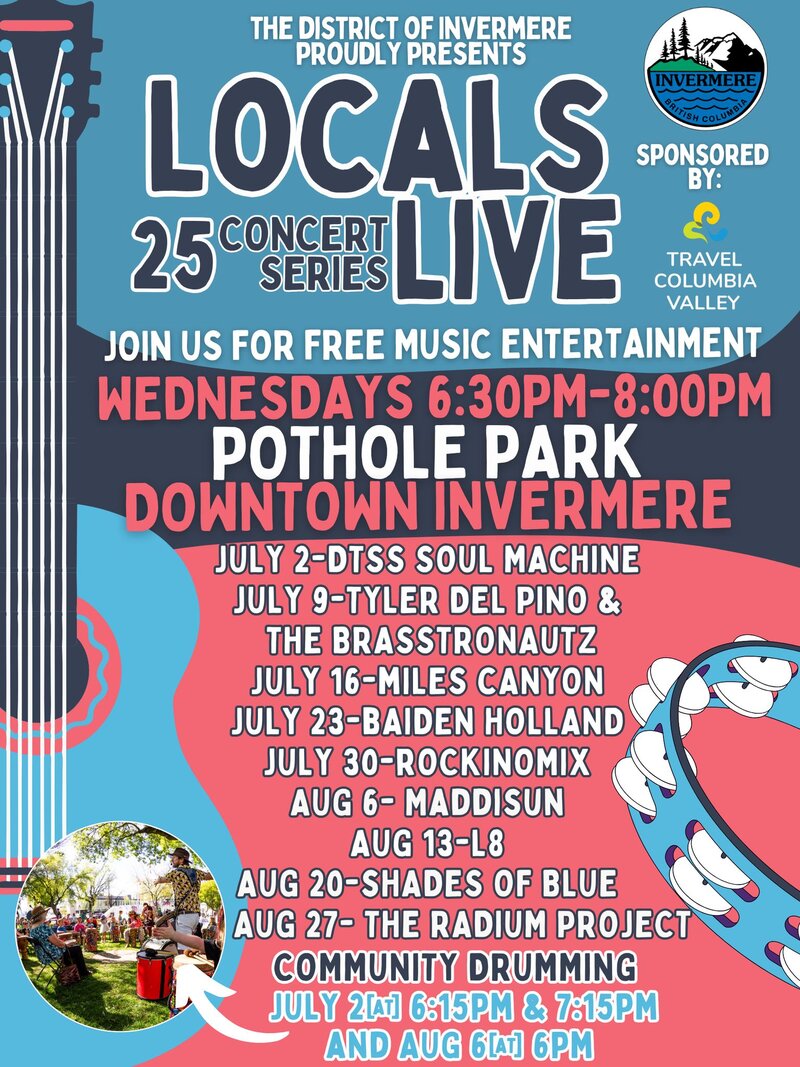 LOCALS LIVE: 2025 Concert Series w/ Baiden Holland - May 15th @ Potthole Park