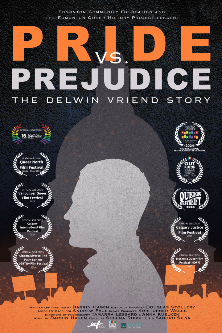PRIDE vs. PREJUDICE : The Delwin Vriend Story - May 6th @ The Screening Room