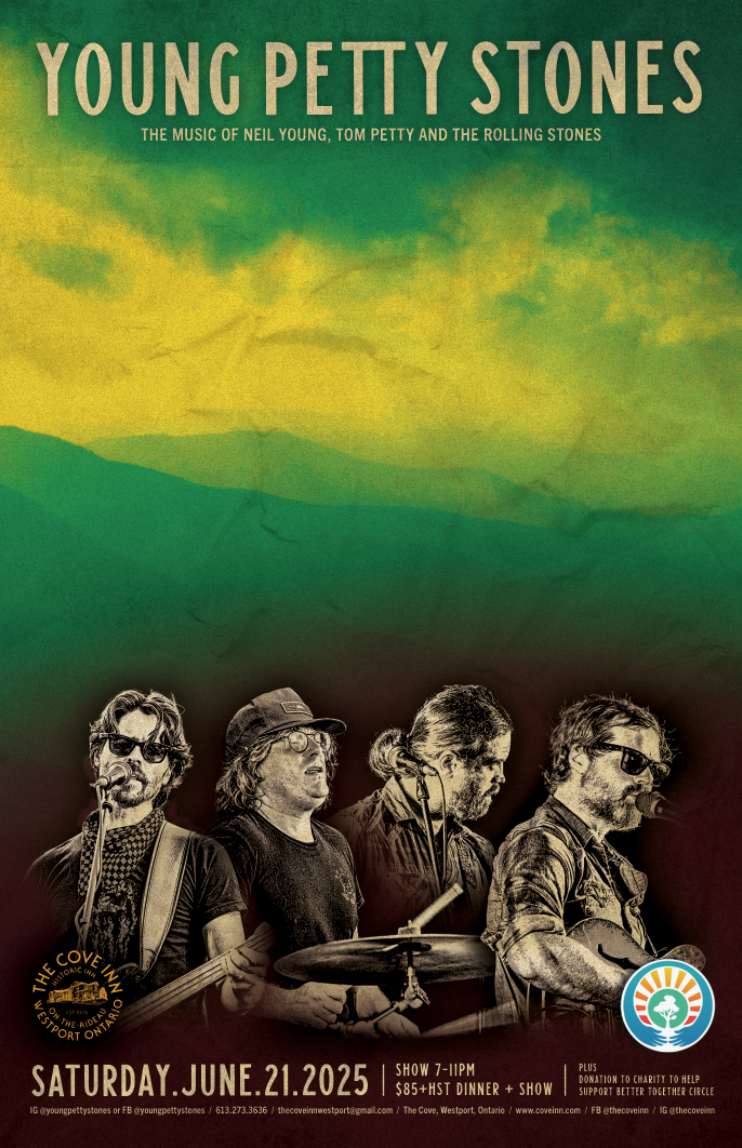 Young Petty Stones @ The Cove Inn Jun 21 2025 - May 6th @ The Cove Inn