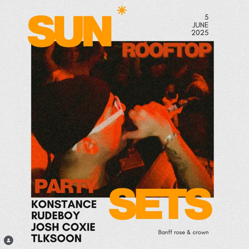 Sun.Set.Sesh Rooftop Party - May 23rd @ The Rose and Crown (Banff)