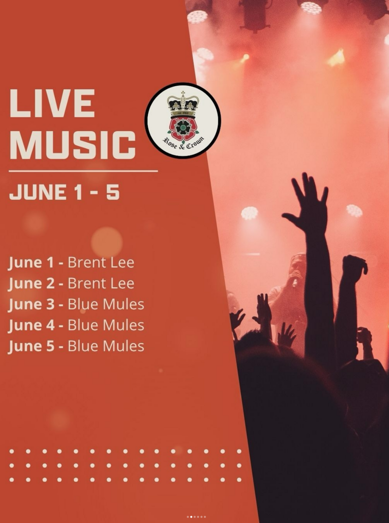 Blue Mules LIVE at The Rose Banff - May 25th @ The Rose and Crown (Banff)