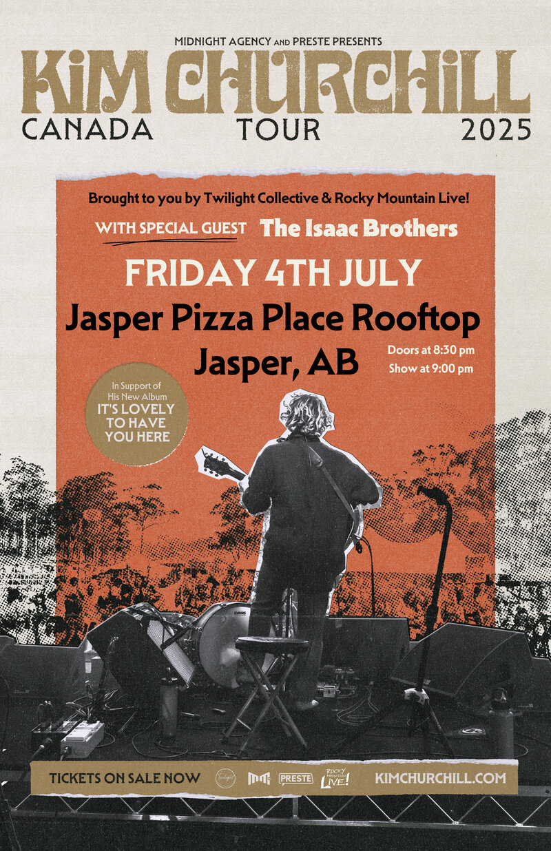 Kim Churchill: The Lovely Tour @ Jasper Pizza Place - Jul 04, 2025