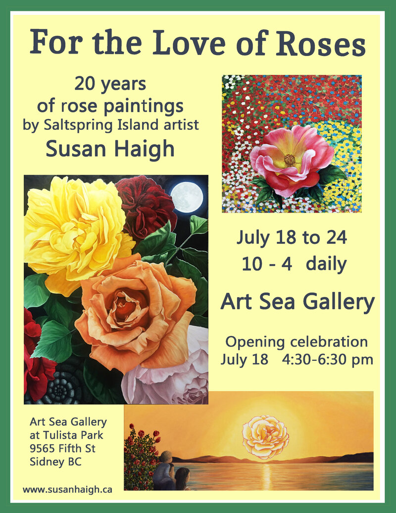 For the Love of Roses @ ArtSea Gallery - Jul 18, 2025
