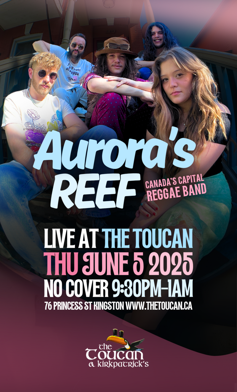 Aurora's Reef @ The Toucan Jun 5 2025 - Jun 26th @ The Toucan