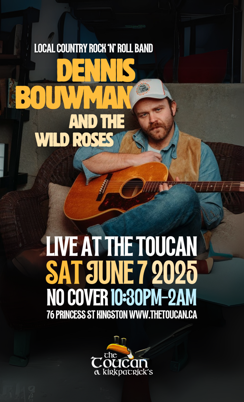 Dennis Bouwman & The Wild Roses @ The Toucan Jun 7 2025 - May 6th @ The Toucan