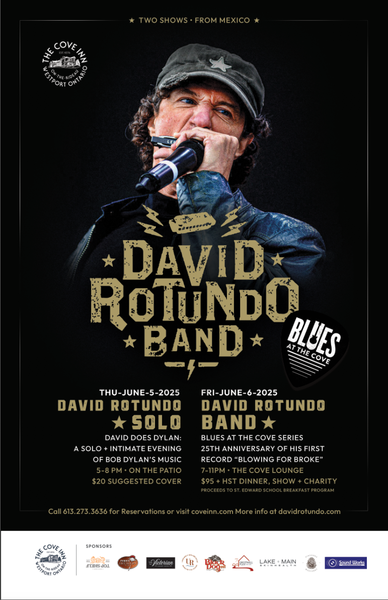 David Rotundo Does Dylan - May 6th @ The Cove Inn