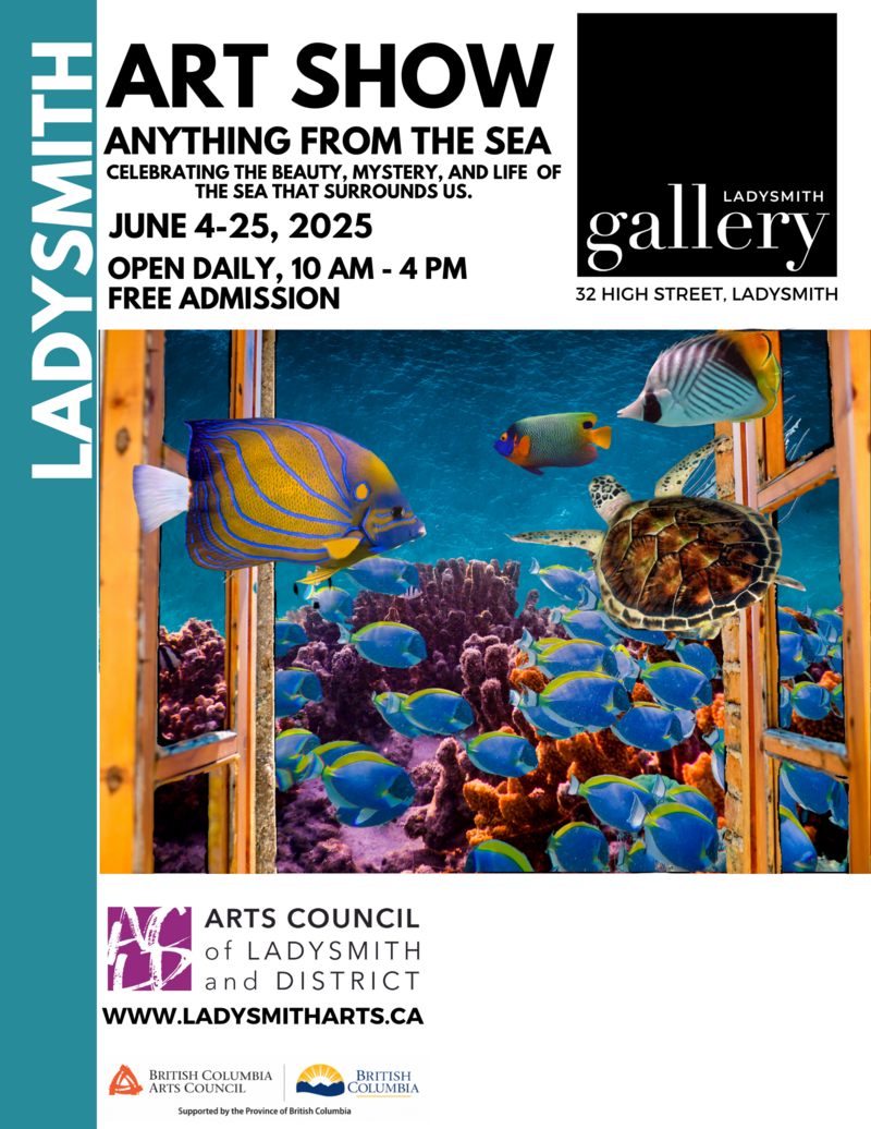 Anything From The Sea - May 6th @ Ladysmith Gallery