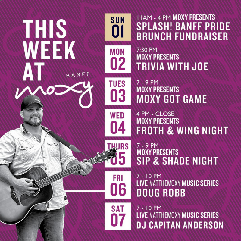 #LIveAtTheMoxy Sip & Shade Night - May 12th @ Moxy Hotel