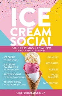 Ice Cream Social - Jun 13th @ Kinsmen Beach Park