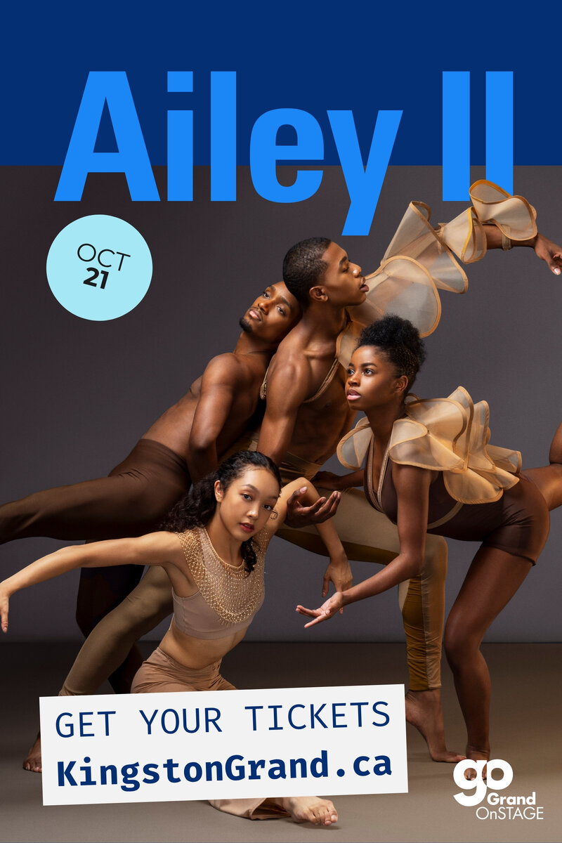 Grand OnStage Presents: Ailey II - Jun 12th @ Kingston Grand Theatre