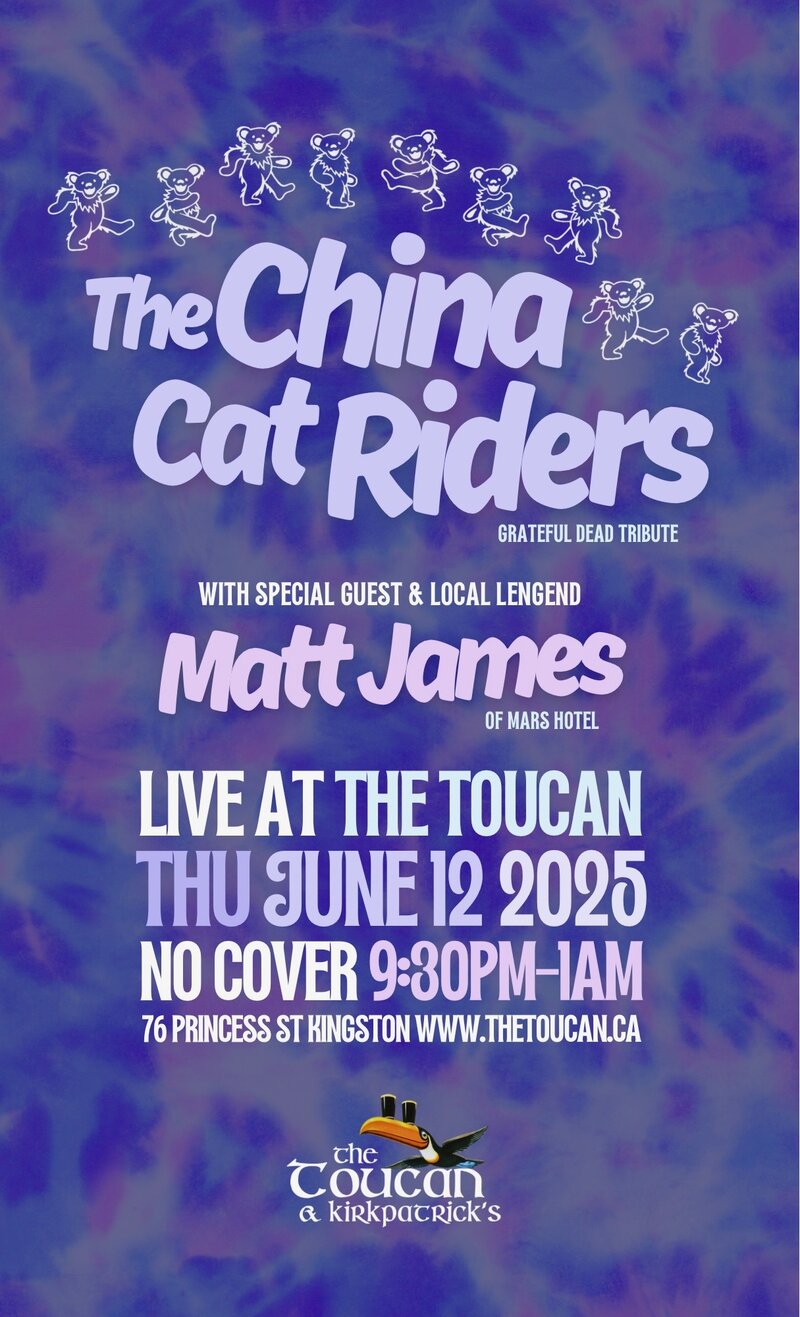 The China Cat Riders, Matt James @ The Toucan Jun 12 2025 - May 7th @ The Toucan