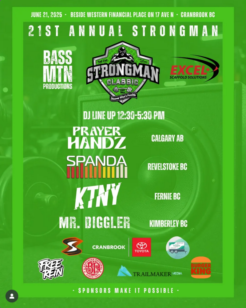 21st Annual Strongman Classic - May 8th @ Western Financial Place