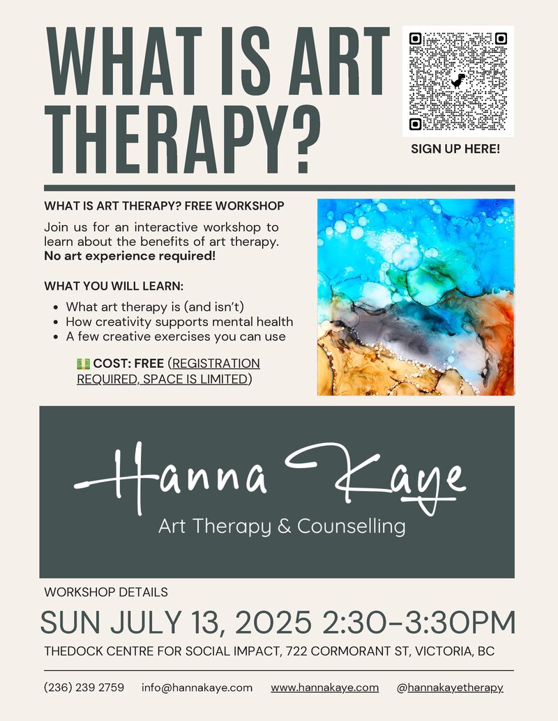 What is Art Therapy? FREE Workshop - May 14th @ The Dock