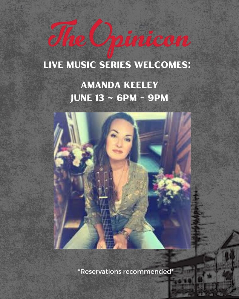 The Opinicon's Live Music Series: Amanda Keeley @ The Opinicon - Jun 13, 2025