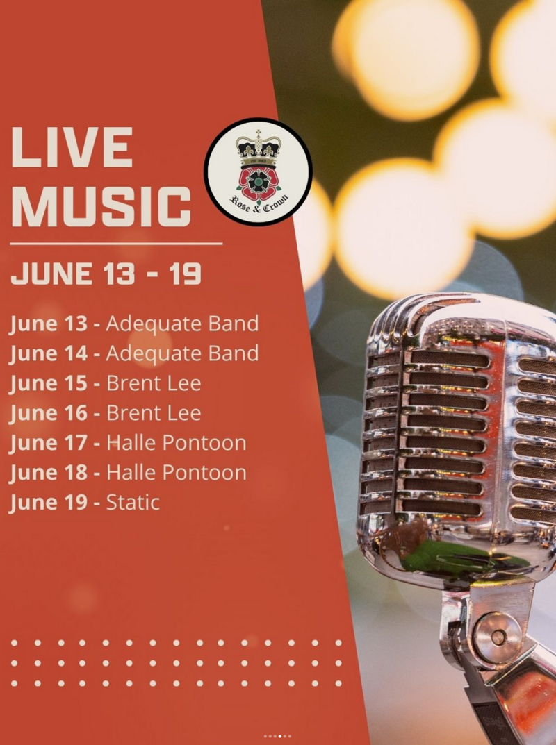 ADEQUATE! at the Rose - May 6th @ The Rose and Crown (Banff)
