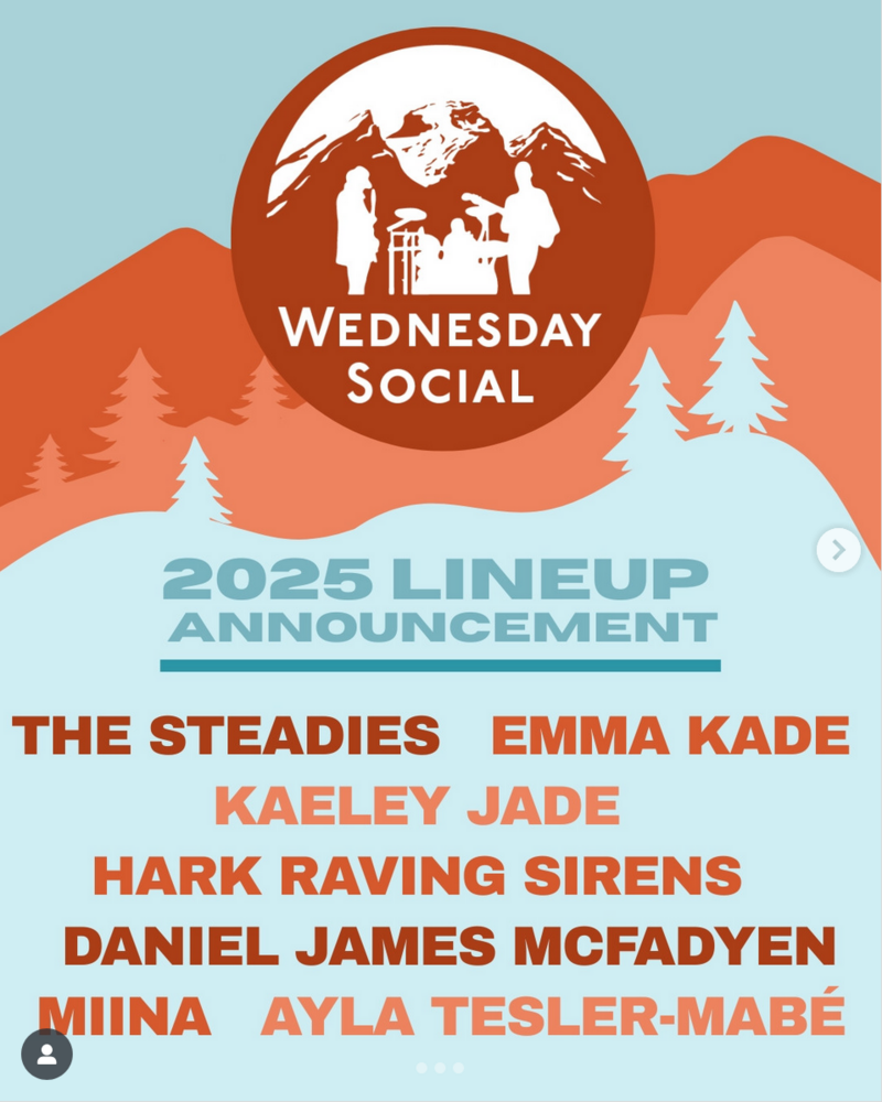Wednesday Social Concert Series: Hark Raving Sirens & DJ Betty Slims - May 6th @ The Arts Station