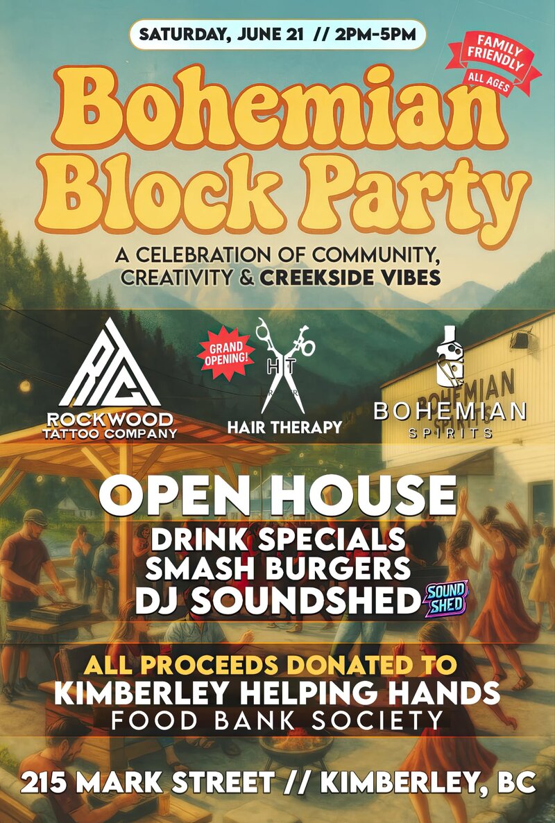 Bohemian Block Party @ Bohemian Spirits - Jun 21, 2025