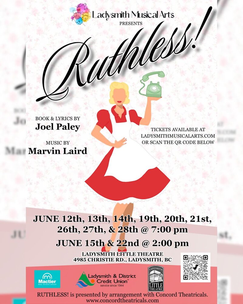 Ruthless! The Musical - Jun 4th @ Ladysmith Little Theatre