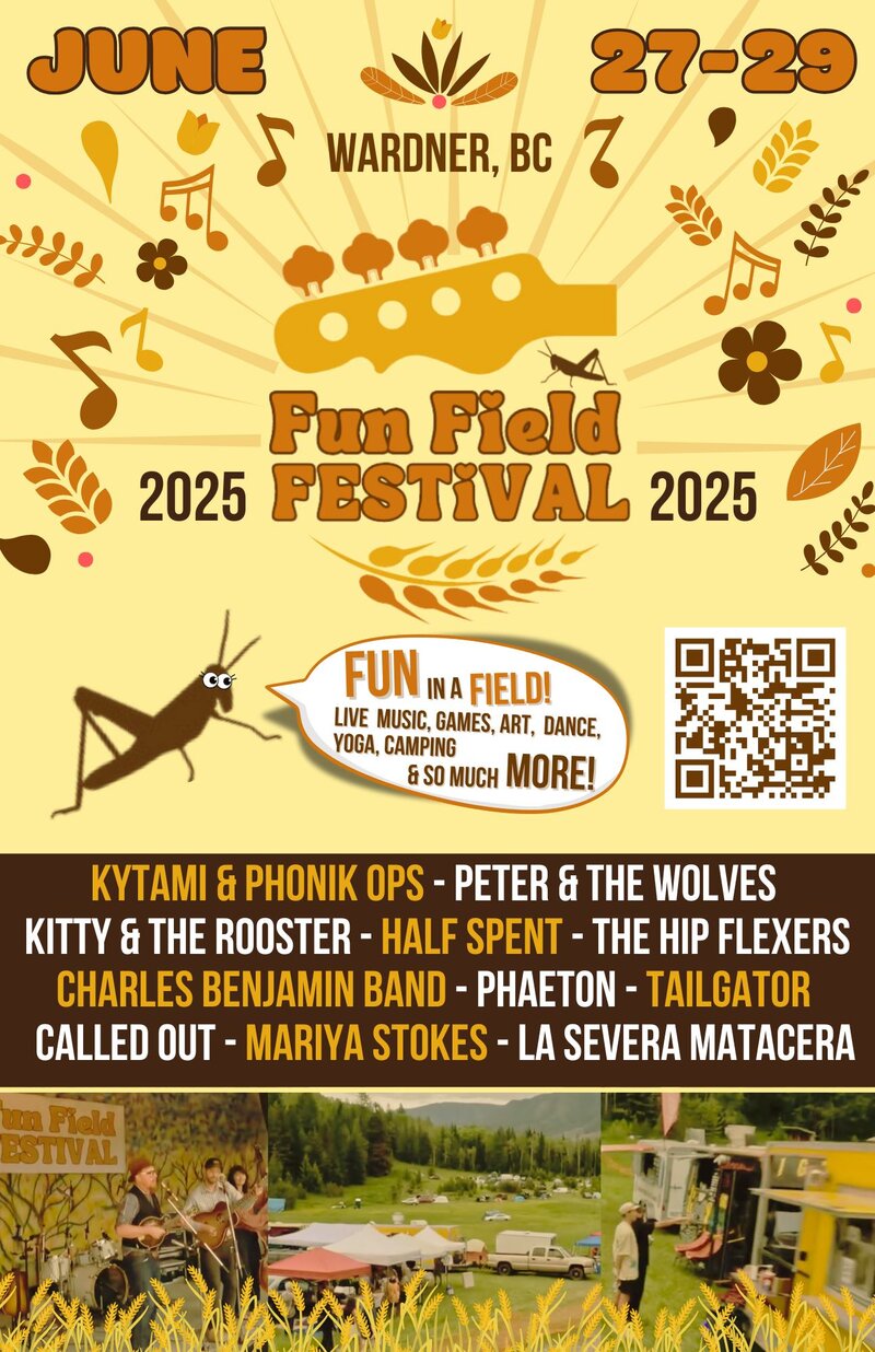 Fun Field Festival 2025 - Day 1 @ Wardner Community Park - Jun 27, 2025