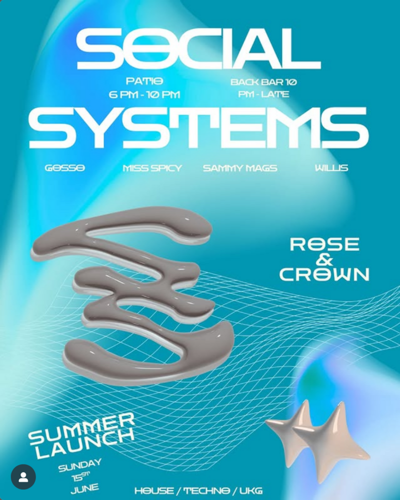 Social Systems Summer Launch Patio Party - May 15th @ The Rose and Crown (Banff)