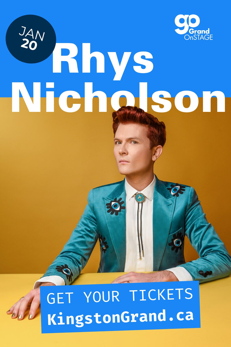 Grand OnStage Presents: Rhys Nicholson, Elvira Kurt @ Kingston Grand Theatre Jan 20 2026 - May 7th @ Kingston Grand Theatre