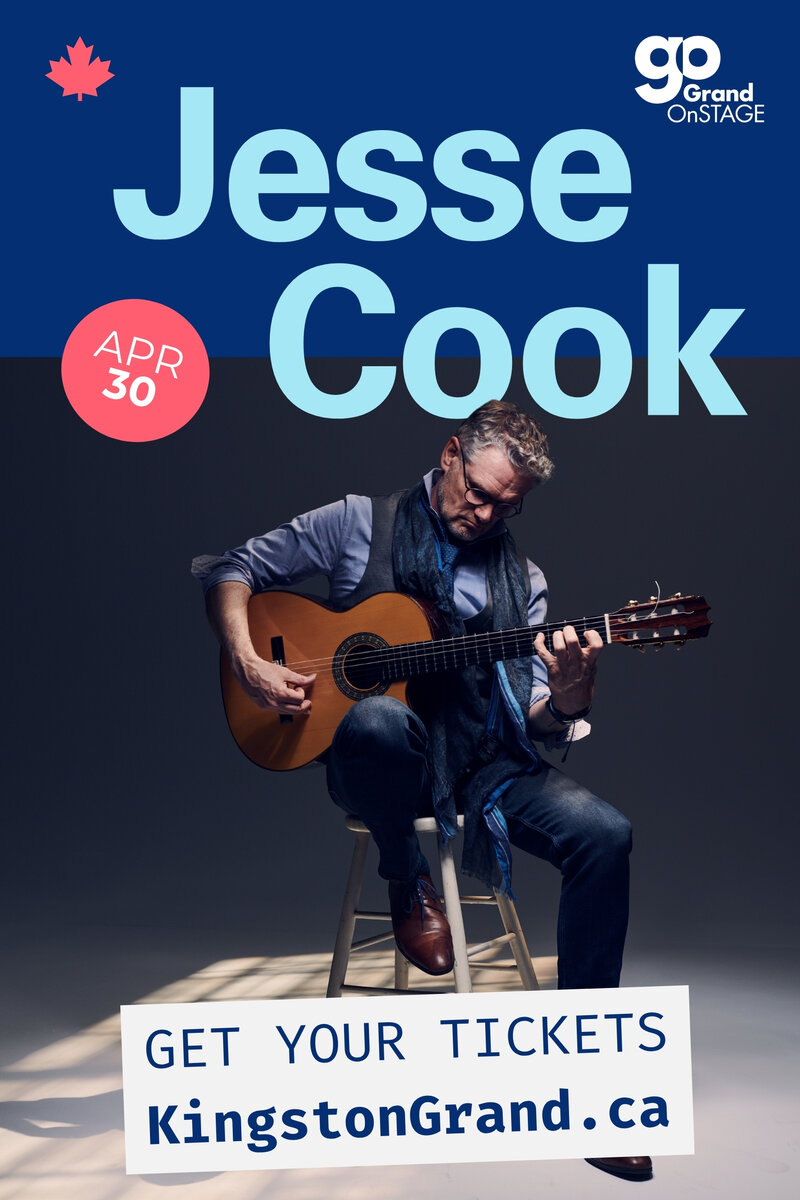 Grand OnStage Presents: Jesse Cook - May 7th @ Kingston Grand Theatre