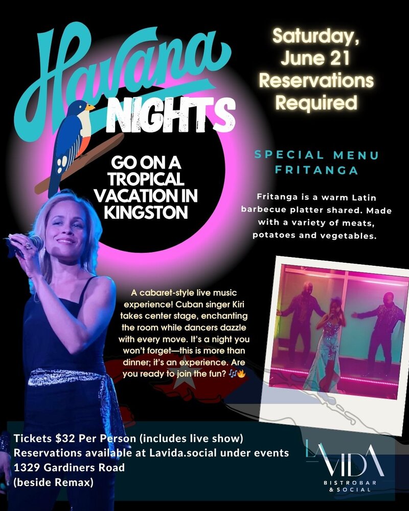 Havana Nights - Jun 12th @ La Vida Bistrobar and Social