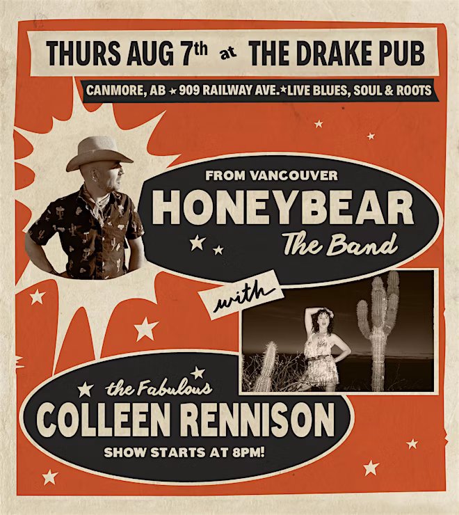 Honeybear, Colleen Rennison @ The Drake Pub - Aug 07, 2025