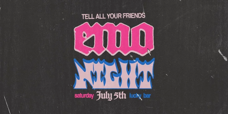 Emo Night - Jun 11th @ Lucky Bar