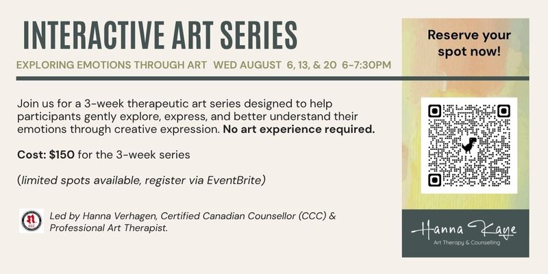 Exploring Emotions through Art: 3 Week Series - May 14th @ The Dock
