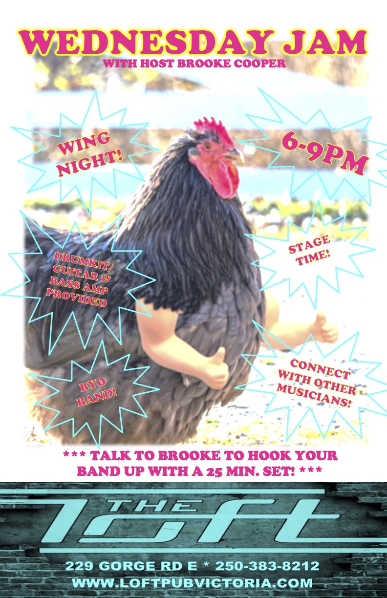 Wednesday Night Jam - Jun 4th @ The Loft (Victoria)