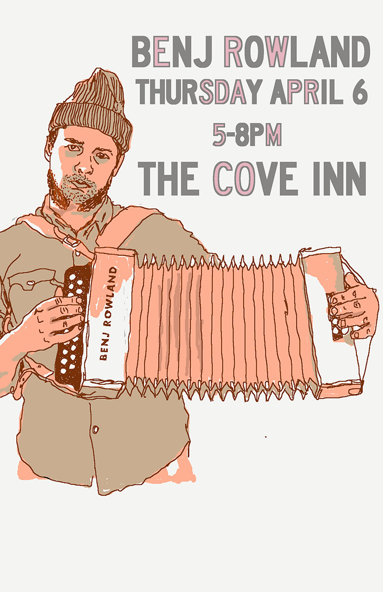 Original Thursdays &ndash; Benj Rowland - Apr 30th @ The Cove Inn