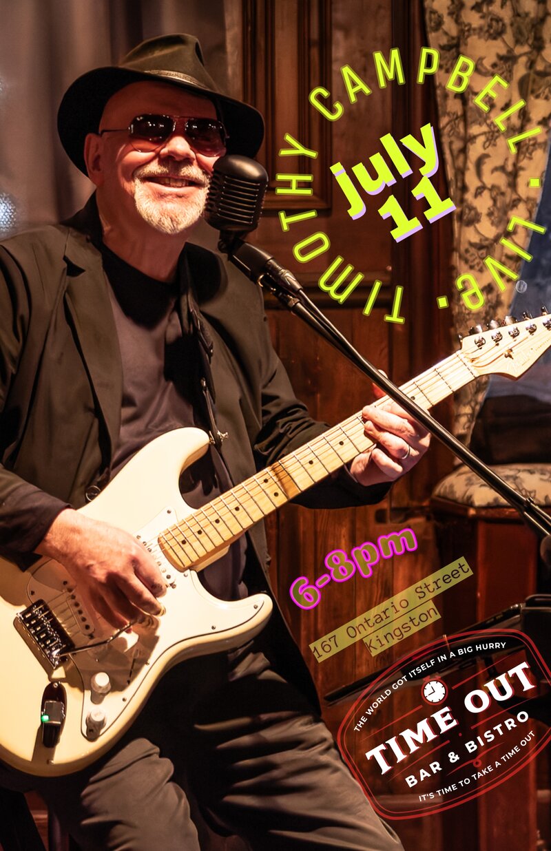 Tim Campbell - May 27th @ Time Out Bar & Bistro