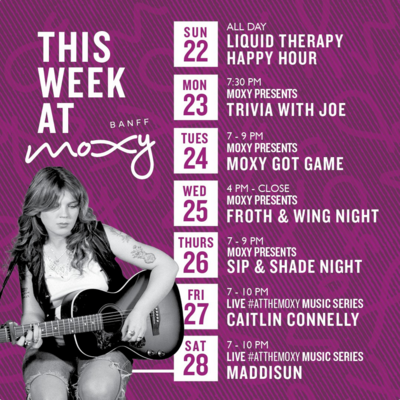 Live #AtTheMoxy Series: Maddisun - May 6th @ Moxy Hotel