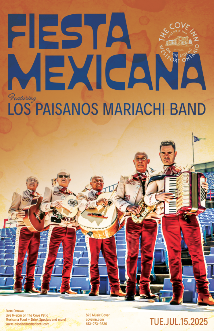 Fiesta Mexicana: Los Paisanos Mariachi Band @ The Cove Inn Jul 15 2025 - May 22nd @ The Cove Inn