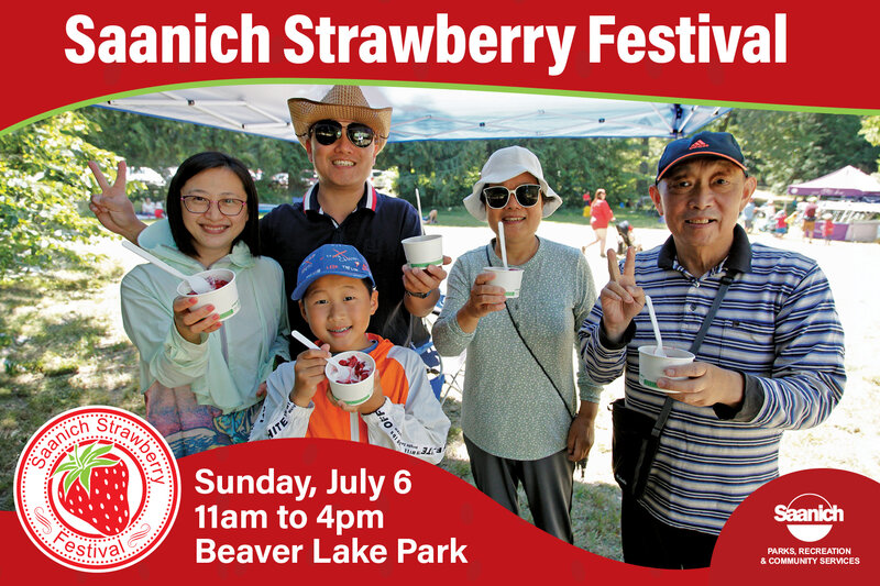 Saanich Strawberry Festival - Jun 18th @ Beaver Lake Regional Park