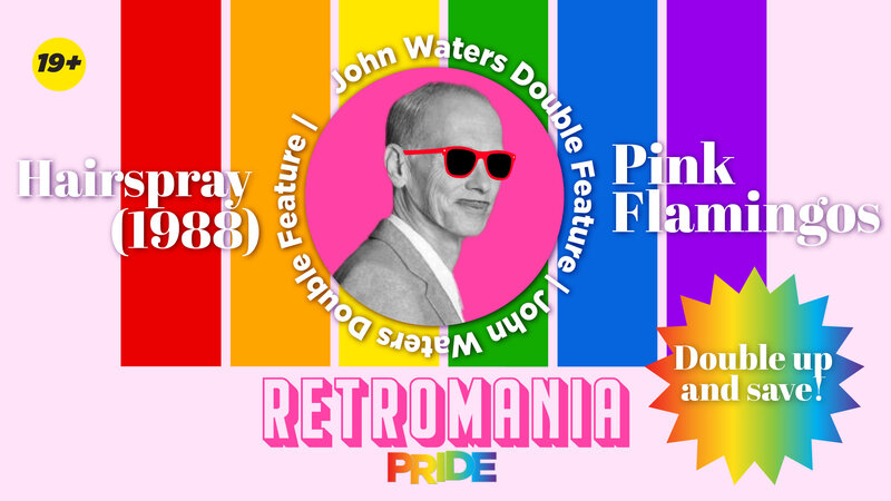 PRIDE: John Waters&rsquo; Double Bill - May 1st @ Vic Theatre