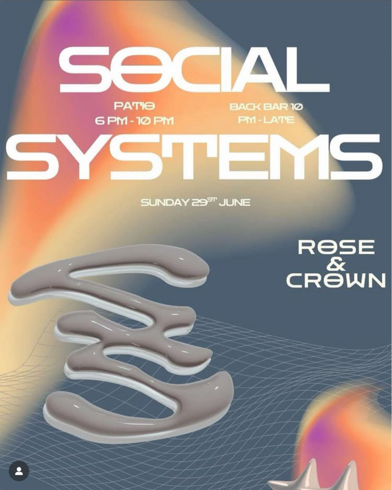 Social Systems Patio Party - Jun 8th @ The Rose and Crown (Banff)