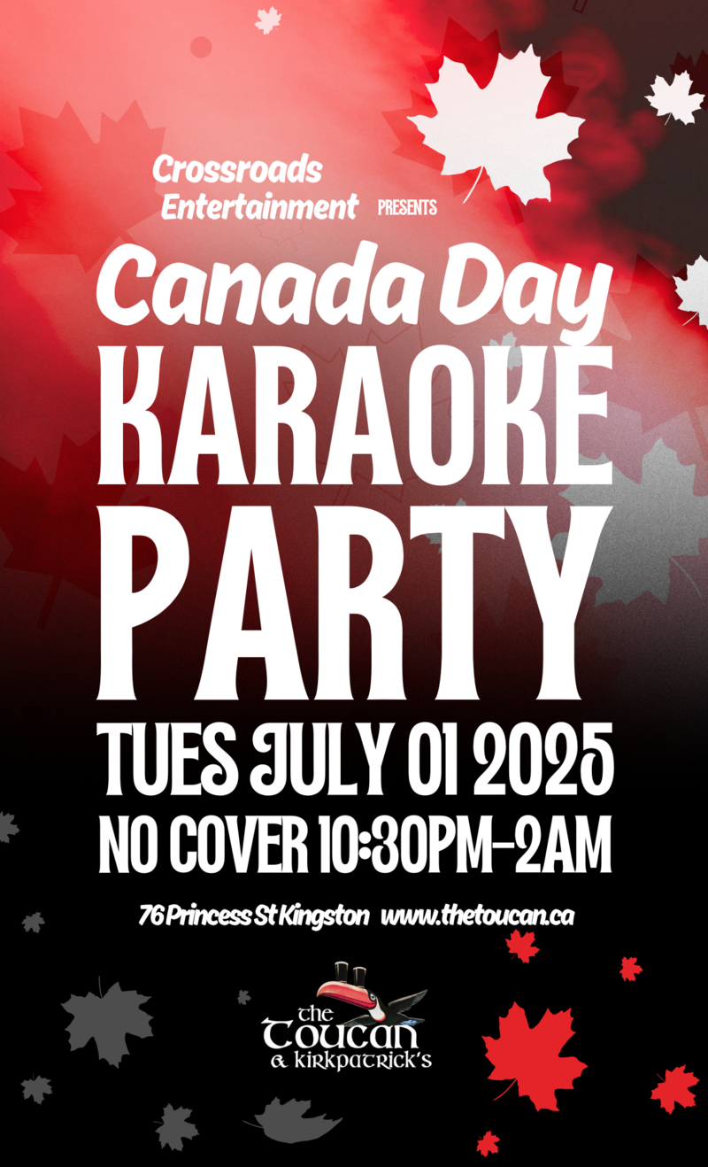 Canada Day Karaoke! - Jun 5th @ The Toucan