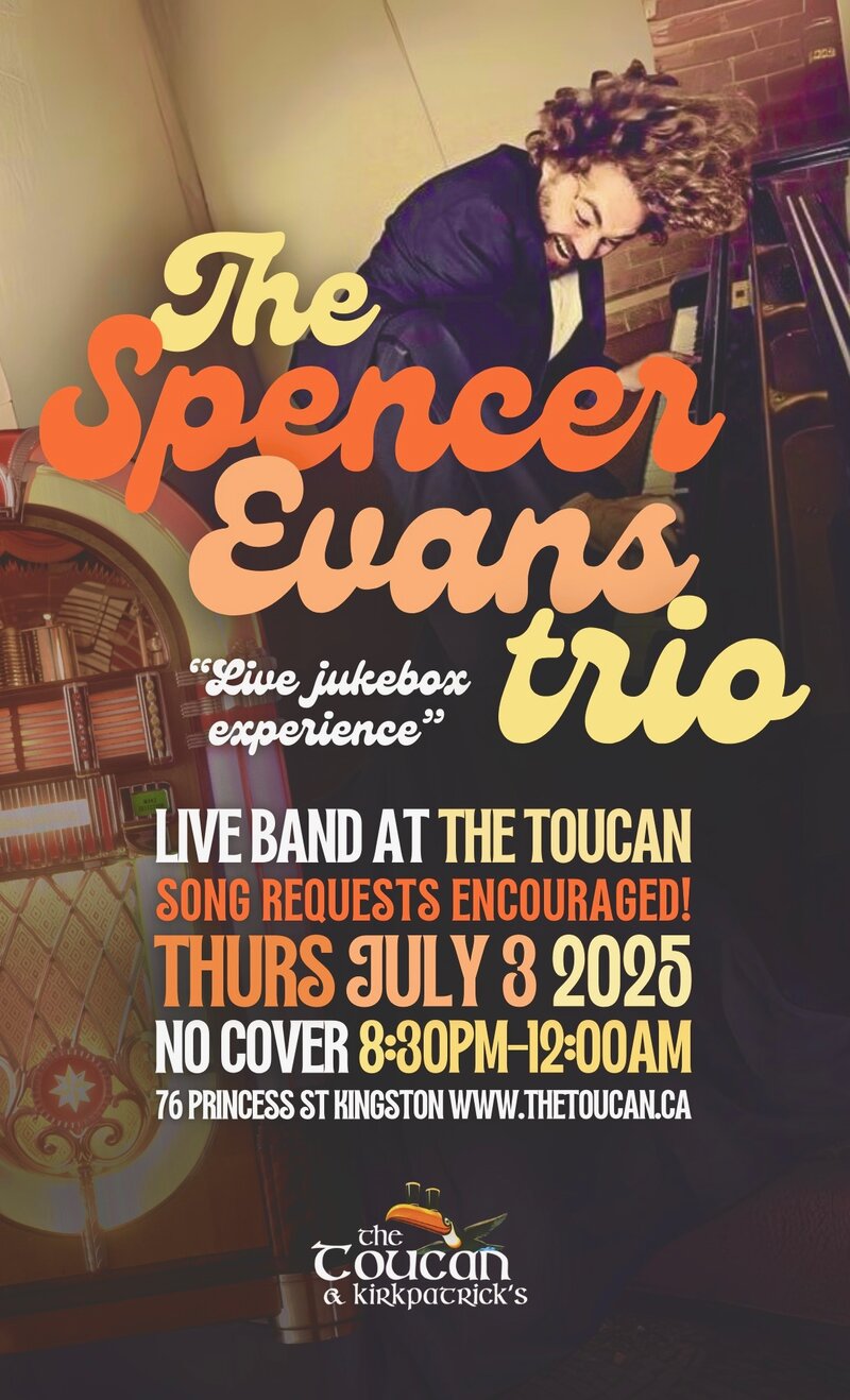 Spencer Evans Trio @ The Toucan Jul 3 2025 - May 8th @ The Toucan