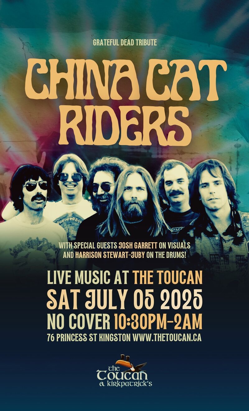 The China Cat Riders @ The Toucan Jul 5 2025 - May 13th @ The Toucan